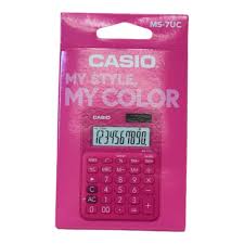 Hesap Makinesi Pembe Renk